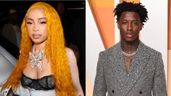 Ice Spice & Rumored Boyfriend Sauce Gardner Have Awkward Kiss Cam Moment