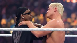 Travis Scott Takes Beating From Cody Rhodes During WrestleMania Showdown