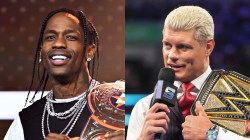 Travis Scott Warned By Wrestler Cody Rhodes After Smacking Him In The Face